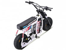 Load image into Gallery viewer, Dragster White Electric Mini Bike
