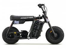 Load image into Gallery viewer, Dragster Black Electric Mini Bike