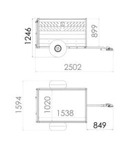 Load image into Gallery viewer, ST150 ATV Trailer from Yorkshire All Terrain Vehicle Ltd1080Yorkshire All Terrain Vehicle Ltd