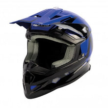 Load image into Gallery viewer, HELMET MX700 JUNIOR BLACK BLUE GLOSS M - 48 from Yorkshire All Terrain Vehicle Ltd69Yorkshire All Terrain Vehicle Ltd