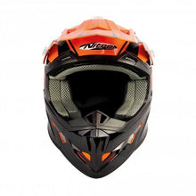 Load image into Gallery viewer, HELMET MX700 BLACK ORANGE GLOSS XL - 62 from Yorkshire All Terrain Vehicle Ltd69Yorkshire All Terrain Vehicle Ltd