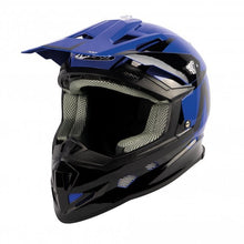 Load image into Gallery viewer, HELMET MX700 BLACK BLUE GLOSS S - 56 from Yorkshire All Terrain Vehicle Ltd69Yorkshire All Terrain Vehicle Ltd