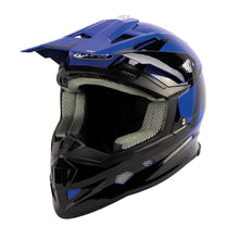 Load image into Gallery viewer, HELMET MX700 BLACK BLUE GLOSS XXL - 64 from Yorkshire All Terrain Vehicle Ltd69Yorkshire All Terrain Vehicle Ltd