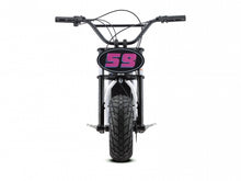 Load image into Gallery viewer, Dragster White Electric Mini Bike
