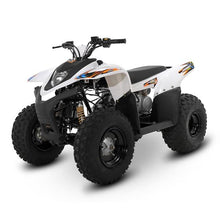 Load image into Gallery viewer, SMC Hornet100 100cc White Kids Quad Bike  from Yorkshire All Terrain Vehicle Ltd1799Yorkshire All Terrain Vehicle Ltd
