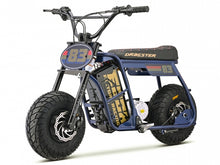 Load image into Gallery viewer, Dragster Navy Electric Mini Bike
