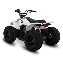 Load image into Gallery viewer, SMC Scout90 90cc White/Blue Kids Quad Bike  from Yorkshire All Terrain Vehicle Ltd999Yorkshire All Terrain Vehicle Ltd
