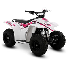 Load image into Gallery viewer, SMC Cub50 50cc White/ Pink Kids Quad Bike  from Yorkshire All Terrain Vehicle Ltd1199Yorkshire All Terrain Vehicle Ltd
