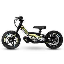 Load image into Gallery viewer, Amped A10 Black 150w Electric Kids Balance Bike.  from Yorkshire All Terrain Vehicle Ltd360Yorkshire All Terrain Vehicle Ltd
