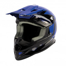 Load image into Gallery viewer, HELMET MX700 BLACK BLUE GLOSS S - 56
