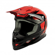 Load image into Gallery viewer, HELMET MX700 JUNIOR BLACK RED GLOSS L - 50

