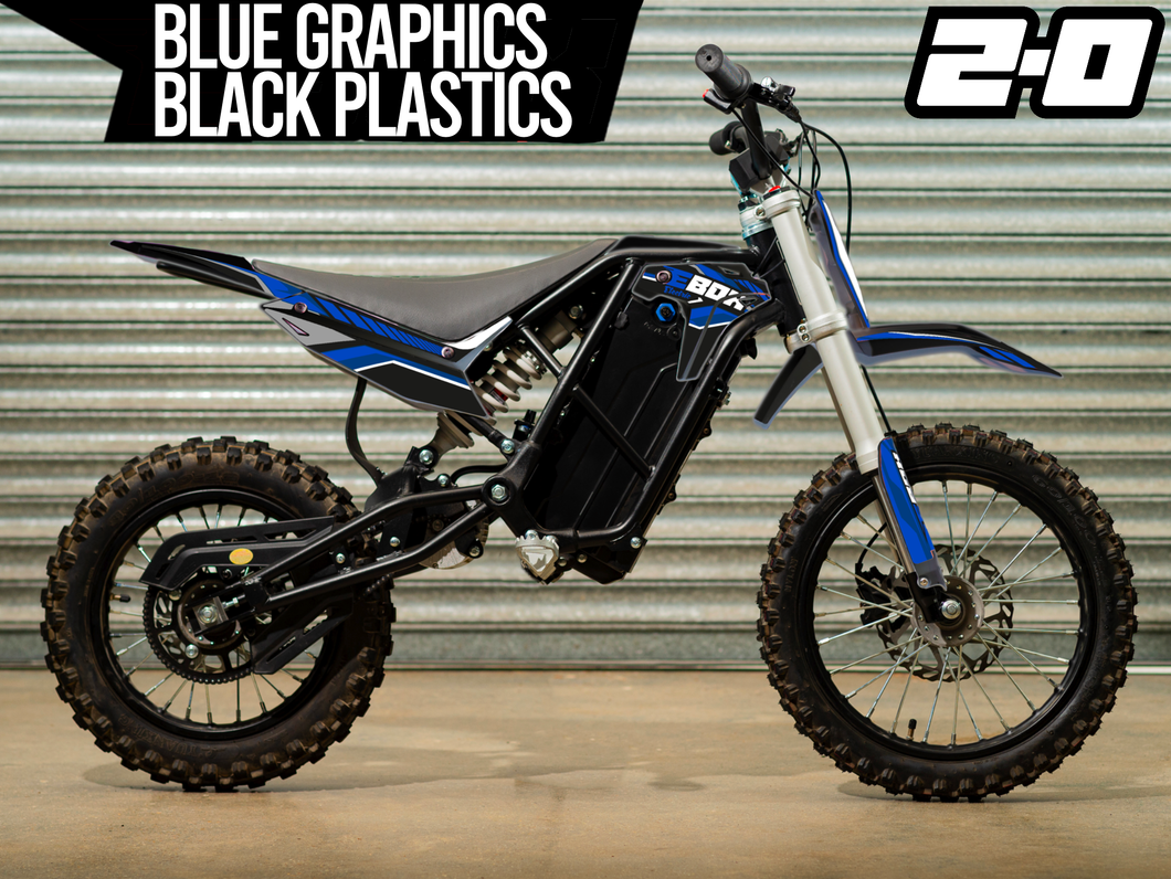 Stomp EBox 2.0 2000w midnight blue Electric Pit Bike Yorkshire